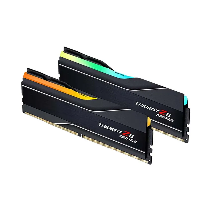 Ram Desktop Gskill TRIDENT Z5 Neo RGB (F5-6000J3238G32GX2-TZ5NR) 64GB (2x32GB) DDR5 6000Mhz